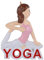MAXORA Christbaumschmuck Yoga Girl Personalisierte Handarbeit