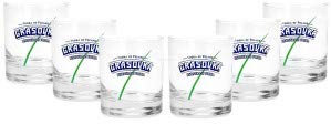 Grasovka Vodka Tumbler Longdrink Glas Gläser Set - 6x Tumbler
