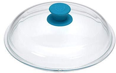GRÄWE Topfdeckel Pfannendeckel 24 cm Ganz-Glasdeckel mit Komfort-Knauf