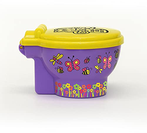 SLIMY Toilet Bowl 60g - Original Slimy Slime Spielmasse mit Ooops Toilette für freche Pupsi Furz Geräusche, Schleim Spielspaß für Kinder, elastische Spielknete (Spielzeug ab 3 Jahre)