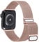 Hanama Correa Compatible con Apple Watch Correa 38mm 40mm 41mm 42mm 44mm 45mm 49mm, Pulseras de Repuesto de Metal de Acero Inoxidable Clásico para iWatch Series SE 8 7 6 5 4 3 2 1 (Rosa)