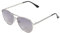GUESS 58mm GF6157 Wrap-Around Sonnenbrille, Pilot Stil, Vollrand, Spiegelbeschichtung, Smoke, Unisex, Damen