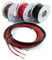Autowiring 50 AMP Rated 6mm² Single Core Stranded Copper Cable 12v 24v Thin Wall Wire (10M 20M 30M 100M) (Red, 20 Metre Coil)