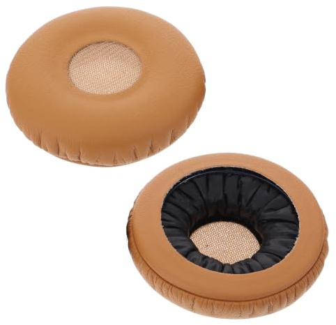 Hemobllo 2 Stück Ersatz Ohrpolster für Y40 Y45bt Kopfhörer Weiche Proteinleder Headset Polster mit Hochelastischem Memory Schaum Geräuschreduzierend und Komfortabel für Musikliebhaber