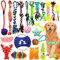 YUTUY 21 pezzi Giocattoli per Cani,Set Giochi Cane,Corda Cane Giochi per Cani,Giocattoli di Corda Cane,Corda da Masticare Resistenti per La Pulizia dei Denti,per Cani Media Giochi Cane Cucciolo Set
