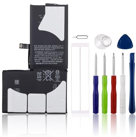 SwarKing Rechargeable 0-Cycle Ersatz Akku 616-00351 Kompatibel mit iPhone X A1865 A1901 A1902 with Tools