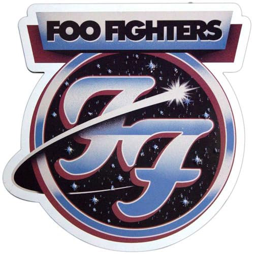 FOO Fighters Comet Embossed Kühlschrankmagnet One Size