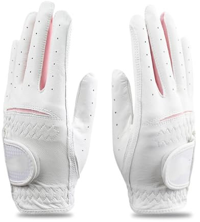MAYANGYANG Guante Golf Guantes de Golf for niños, Mano Izquierda, Mano Derecha, Guantes de Golf for niños y niñas, Transpirables, 1 par Guantes Golf(1 Pair Pink,1)