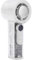 Fockety Ventilador de Hielo Portátil, Velocidad Ajustable de 3000 MAh Batería Compacta de Hielo Comparador de Hielo, Potente Ventilador Personal de Enfriamiento de 16000 Rpm (WHITE)