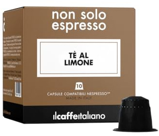 Il Caffè Italiano Capsule Compatibili Con Nespresso Tè al Limone 80pz | Gusto Agrumato | Made In Italy | Frhome