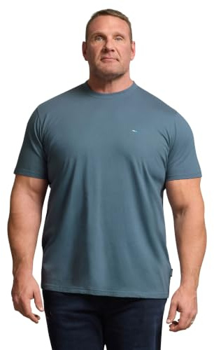 BadRhino Big & Tall Petrol Blue Core T-Shirt - Men's - Plus Size Curve