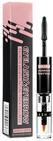 Eyelash Growth Liquid, Double Ended Conditioning, Gentle Lash Care with Brow Enhancing Formula, Nourishing Hydration Cosmetic Tool, Modern Beauty Design, Cosmetic for Beginners Professional