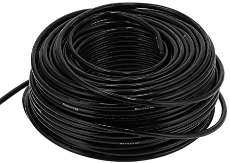 Yosoo Health Gear Cavo Elettrico, Cavo con Anima in Rame Isolato in PVC RVV 5 Nuclei 3 X 2,5 più 2 X 1, mm², di Prolunga da 100 M, AC 300 V per Elettrodomestici, Strumenti, Strumenti, Illuminazione