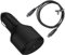 Pro User 2-Fach-USB Car Charger 108W (112.5W SCP) im Set: Auto Ladegerät mit 90W USB-C PD und USB-A Fast Charge + 100W USB C Kabel 100cm; für 12V/ 24V - PKW/LKW/Wohnmobil, lädt Handy, Tablet, Laptop