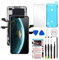 TSIOFO Display für iPhone XS Max LCD Ersatz Bildschirm 6,5 Zoll LCD Touch Screen Display Digitizer Kit Montage mit kompletten werkzeugen