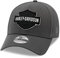 Harley-Davidson Cap Tonal Logo Grau, S