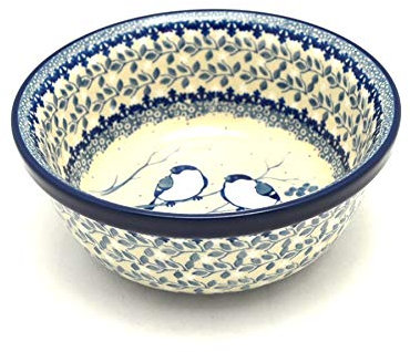 Polish Pottery Bowl - Soup and Salad - Unikat Signature - U4830