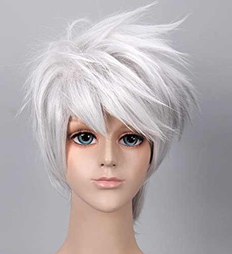 Perücke Wig für Ninja Hatake cosplay Perücke