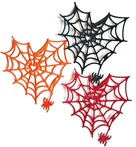 ECMQS Halloween Herz Spinnennetz DIY Stanzschablone, Scrapbooking Prägeschablonen Stanzformen Schablonen Für Scrapbooking