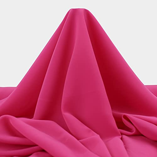 TELA KOSHIBO EN COLORES LISO SERIE CANTORA ANCHO 150 cm POR METRO (FUCSIA, 3 METROS)