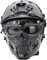 PJ Tactical FSAT Helm mit Einstellbarer Airsoft Skull Vollgesichts Maske