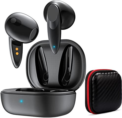 Bluetooth Kopfhörer Kabellos In Ear für Pixel 9 8a Samsung A16 A15 A35 A55 A34 S24 FE Sport Kabellose Kopfhörer Ohrhörer für iPhone 16 15 Pro für Xiaomi 14T 13,30Std Laufzeit Bluetooth 5.1 Wasserdicht