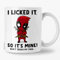 Switzer Kreations Taza de café Dead-pool, Don't Touch My Mug, divertida idea de regalo, Navidad, cumpleaños, aniversario, regalos de graduación, sarcasmo, héroe de cómics, taza de té de cerámica de
