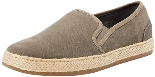 Geox U Pantelleria A, Espadrille Wedge Sandal Uomo, Talpa, 43 EU