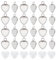 UNICRAFTALE 50 Sets Herz Cabochon Anhänger 304 Edelstahl Rohlinge Anhänger Mit Herz Glas Cabochons Lünetten Rohlinge Tablett Charms Für Foto Anhänger Basteln Schmuckherstellung