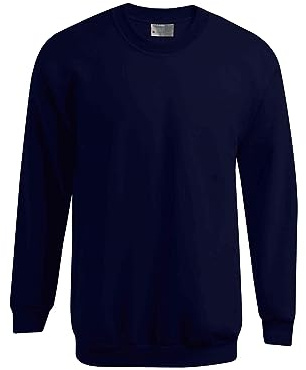 Terrax Workwear Rundhals-Sweatshirt in den Farben: schwarz, Oliv, dunkelblau und dunkelgrün (dunkelblau, XL)