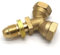 Large Brass Y Male to Female POL Tee Connector for Propane Gas