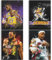 BAOGELI Lebron Poster James Basketball Leinwand Poster Wandkunst Druck Set mit 4 Geschenken für Jungen Wohnzimmer Schlafzimmer Dekoration ungerahmt 20,3 x 30,5 cm