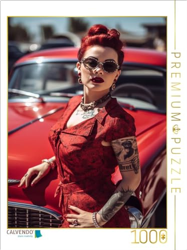 CALVENDO Puzzle EIN Motiv aus dem Kalender Rockabilly | 1000 Teile Lege-Größe 48 x 64 cm Foto-Puzzle für glückliche Stunden