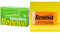 Renova SENSITIVE MENTHOL Pocket Tissues 6 Packs White Regular 1 Stück (6er Pack) & ORANGE FIZZ Pocket Tissues 6 Packs