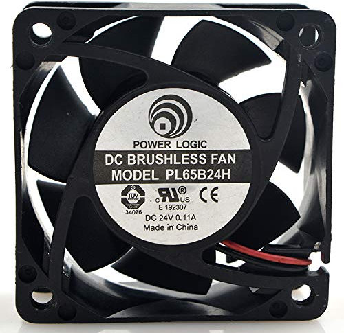 REAMTONY Cooling Fan PL65B24H 6025 24V 0.11A waterproof ultra quiet dual ball fan