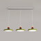 Moderne dimmbare LED Linear-Kronleuchter Französisch Creme Küche Pendelleuchte über Insel 2-flammig Aluminium Esszimmer Decke Pendelleuchte, 48W, 27 Zoll Länge, Acryl Schirm