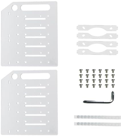 Vdaxvme 3.5 In Acrylic Hard Disk Bracket Bay Desktop Computer External Hard Shelf Rack Storage Box For C