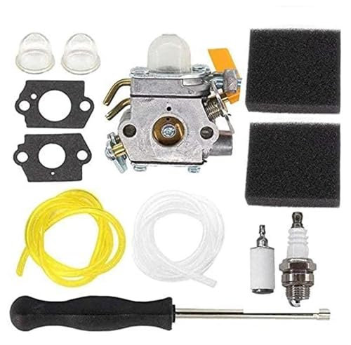 LIANGYIMEI Für Ryobi Für Homelite 25Cc 26Cc 30Cc 46Cc Vergaser 308054012 Mit Luftfiltersatz Heckenschere Für Zama C1U-H60 Vergaser Vergaser