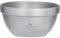 iBasingo 800ml Titanium Double Walled Bowl Outdoor Camping Bowl Metal Serving Bowl for Oatmeal Food Rice Soup Ice Cream Appetizer Snack Ultralight Portable Durable Tableware Ti1162T