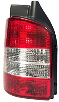 HZ-DESIGN Rückleuchte Heckleuchte Rücklicht Links Flügeltüren passend für T5 Bus Klar