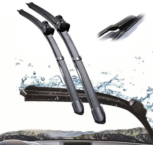 WOHOOD Escobillas De Limpiaparabrisas para Ford para Focus 3 2012~2017 MK3 2013 2014 2015 2016 Parabrisas Delantero Accesorios para Coche Accesorios