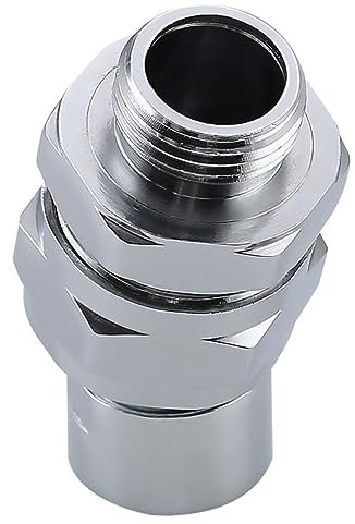Cabilock Duschkopfanschluss Kupfer Schwenkkopf Adapter Mit 4 Öffnungen Duschbrausen Zubehör Für Badezimmeranschluss