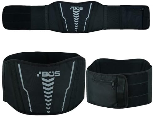 Nierengurt Motorrad Verstellbarer Nierengurt für Herren & Damen – Schutz & Wärme für die Lendenwirbelsäule (S)