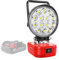 RIGIDON Led Strahler Akku Lampe Für milwaukee m18 18V, 4 42W Kabellose Arbeitsleuchte, Baustrahler, Tragbares Flutlichter Baustellen Lampe, Scheinwerfer für Camping, Werkstatt, Garage (kein Akku)