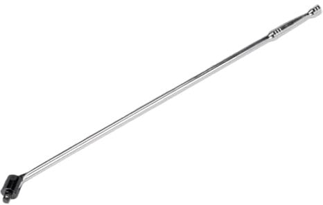 Unibos | 1/2 Heavy Duty Chrome Vanadium Breaker Bar, 60cm Breaker Bar, Knuckle Breaker Flexi Bar, Flexible Handle Breaker Bar, Socket Wrench for Wheel Nut Spanner