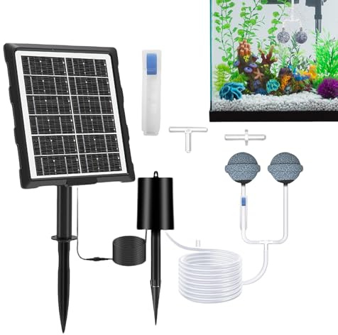 Solarbelüfter für Teich Teichbelüfter mit Solartechnik