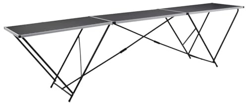 Swpsd Wall Paper Pasting Table Aluminium & Steel Folding table Model140718