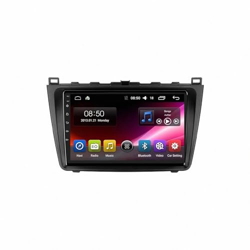 Multimedia Radio for Mazda 6 2007-2012 Android 15 9 Inch Car Navigation Rear View Camera For, 4 Core 2G+64G
