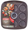 Pyrex Asimetria - Bandeja Mini Pizza, 9 cavidades, Color Negro