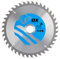 OX Wood Cutting Circular Saw Blade 235/30mm, 40 Teeth ATB